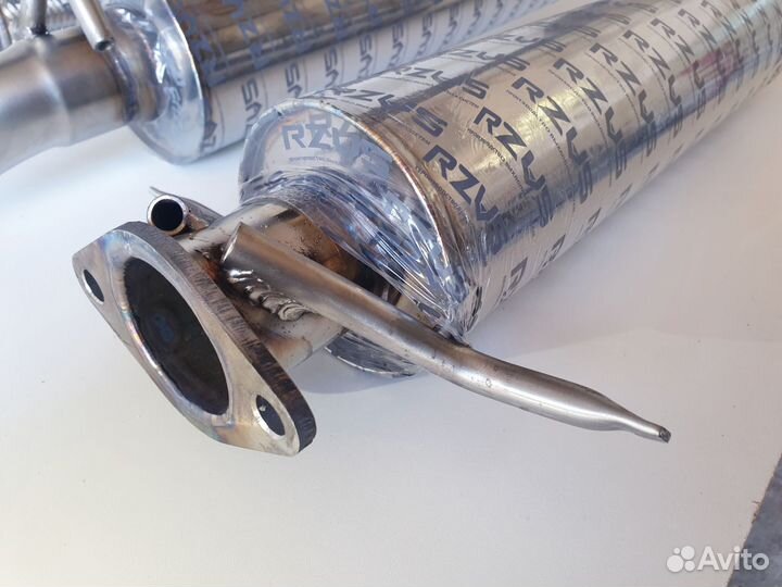 Выхлопная система на Hyundai Accent Хендай Акцент