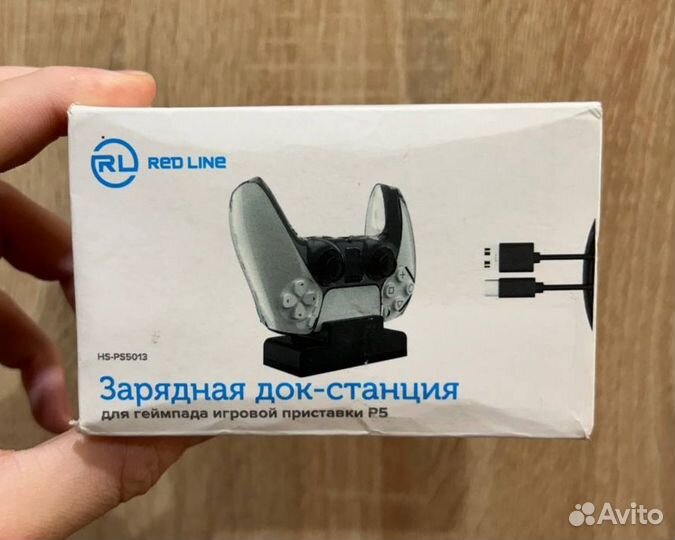 Зарядная станция для геймпадов ps5 (новая)