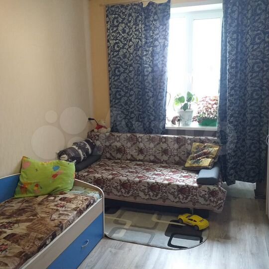 Комната 15,4 м² в 3-к., 2/2 эт.