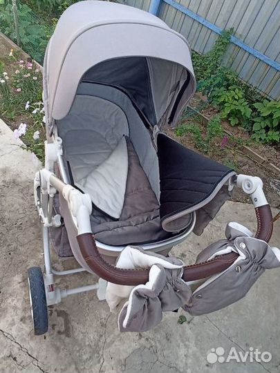 Коляска 2 в 1 для новорожденных трансформер Aimile