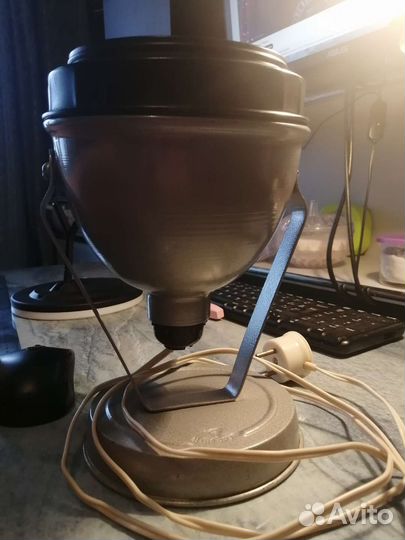 Фонарь-Лампа.Времён СССР. Рабочие. 2шт. Красные