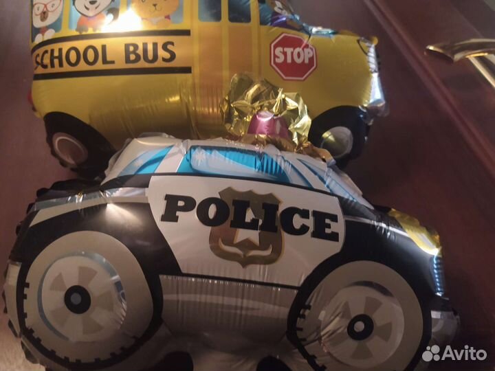 Шарик Цифра 2, машинки