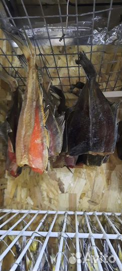 Камбала вяленая