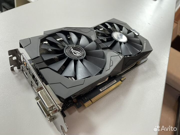 Видеокарта gtx 1050 ti 4gb Asus ROG strix
