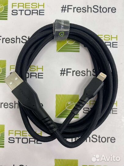 Кабель EnergEA FibraTough USB-A/Lightning 1,5m