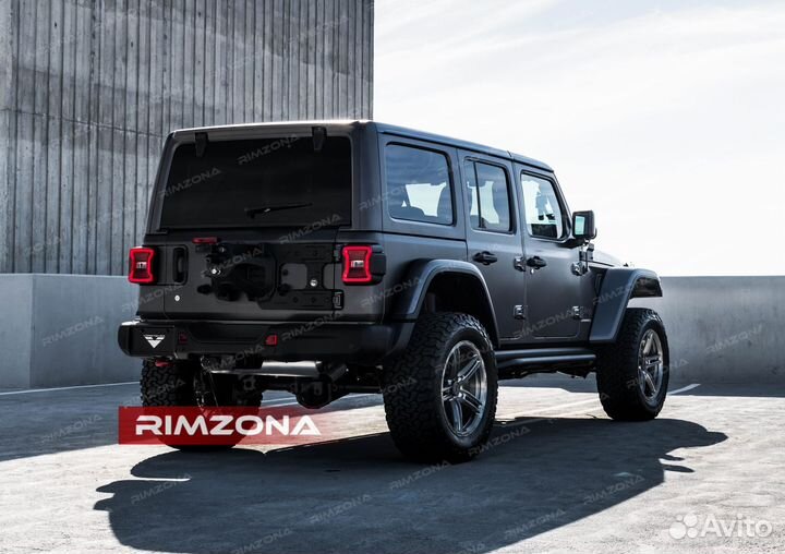 Кованые диски R20 на Jeep Wrangler