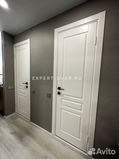 Дверь межкомнатная белая эмаль в наличии