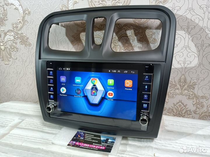 Магнитола Renault Logan 2 Sandero андроид новая