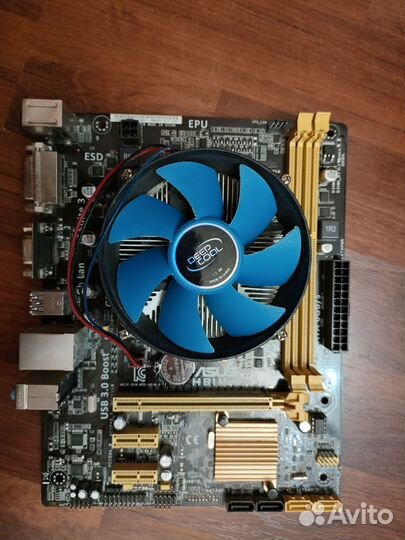 Asus h81m k + i3 4160 3,6GHz