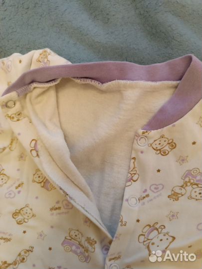 Комбинезон/слип нательный 62 68