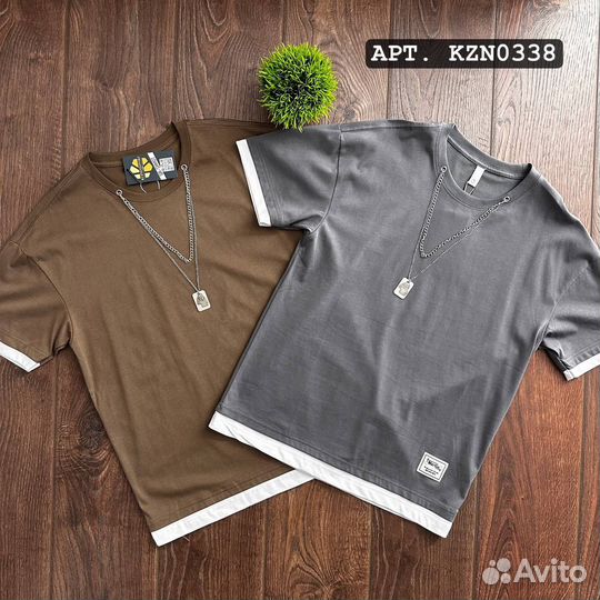 Футболка с цепочкой