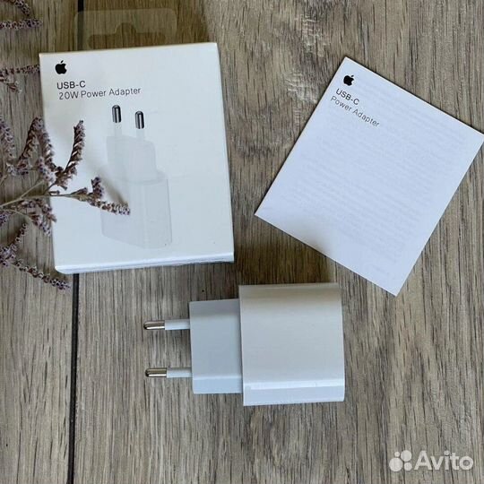 Блок (адаптер) питания Apple 20w / быстрая зарядка