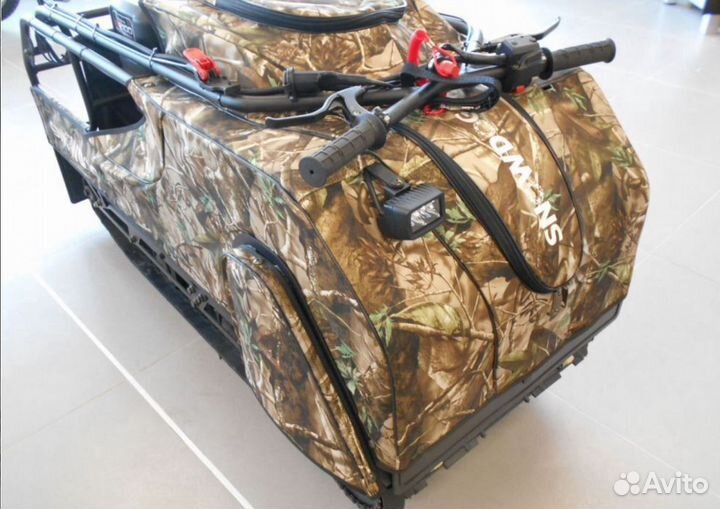 Мотобуксировщик Baltmotors snowdog long track B420