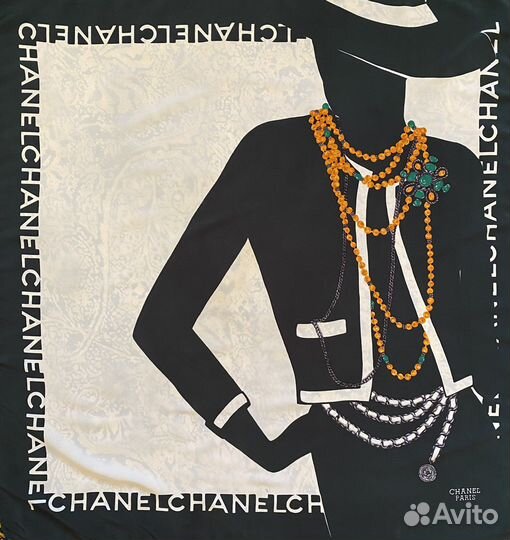 Винтаж платок Chanel оригинал