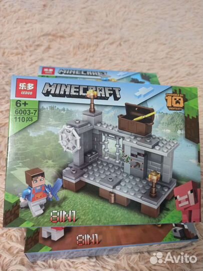 Конструктор майнкрафт новый