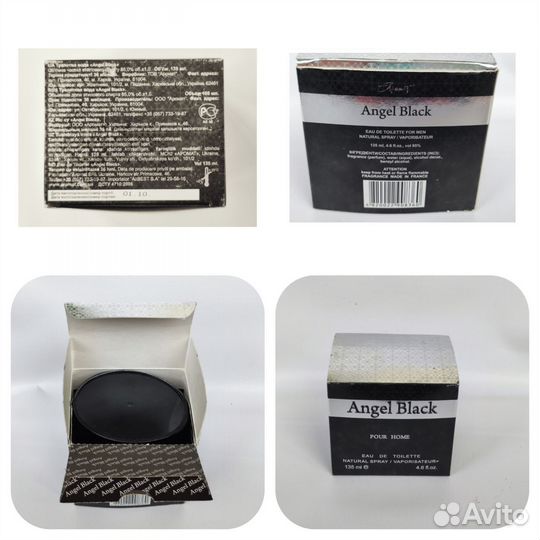 Мужской парфюм Angel Black Черный ангел