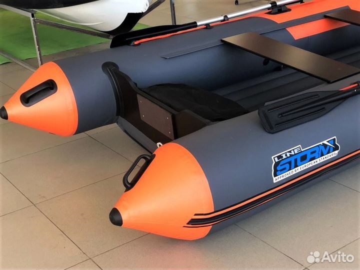 Лодка пвх Stormline Classic Air 360 красно-черная