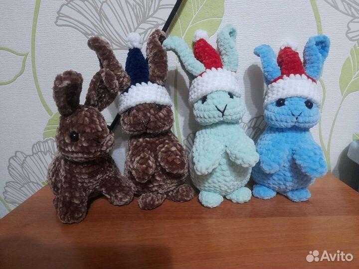 Вязаные игрушки ручной работы