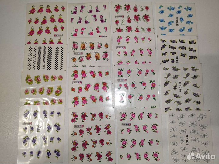 Слайдеры (наклейки) для ногтей