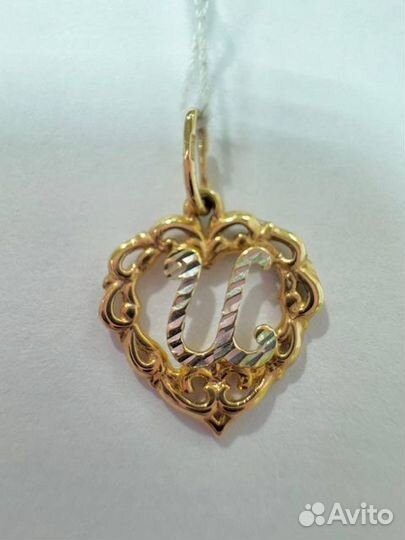 Золотая подвеска