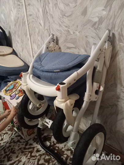 Детские коляски 3 в 1 бу Adamex Barletta