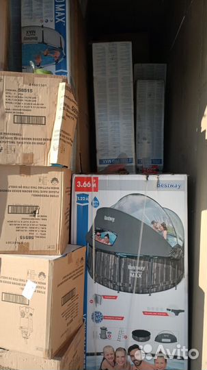 Каркасные бассейны. В наличии