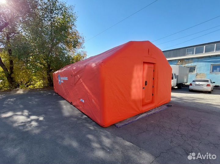 Пневмокаркасный модуль с брендированием