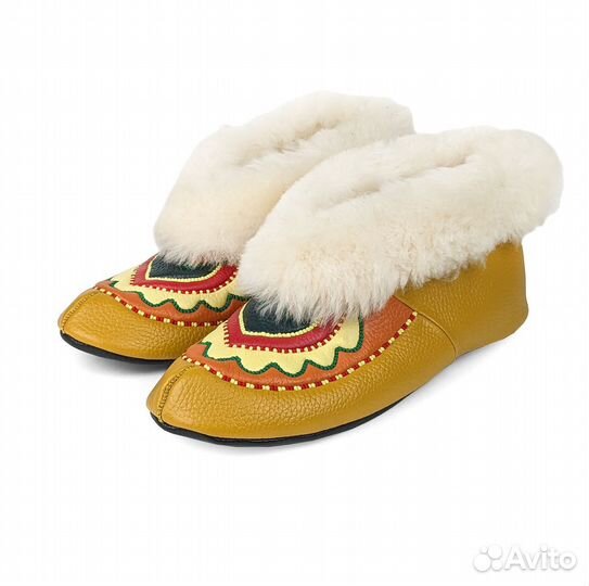 Мужские Меховушки из натуральной кожи и меха