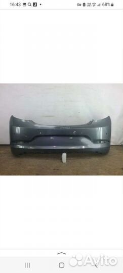 Задний бампер