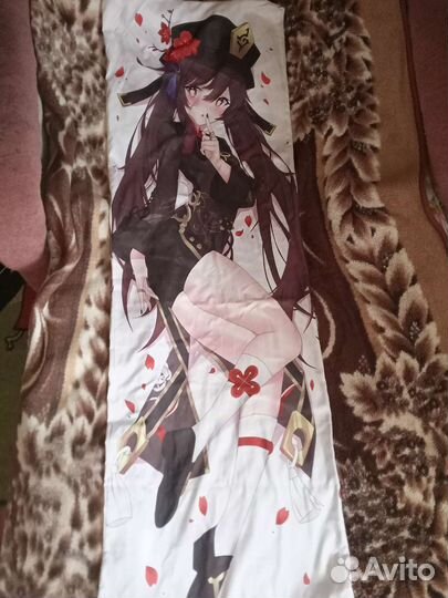 Дакимакура наволочка,Ху Тао Genshin Impact