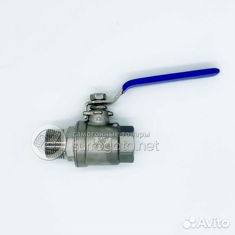 Кран шаровый полнопроходной 3/4 вр-нр