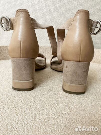 Босоножки женские натульная кожа