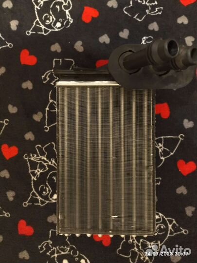 Радиатор печки на skoda актавию