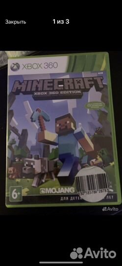 Диски на хбокс 360 майнкрафт