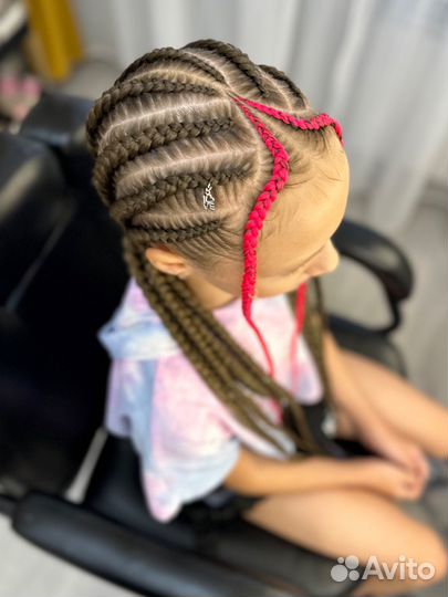 Косы с канекалоном Брейды Хвосты