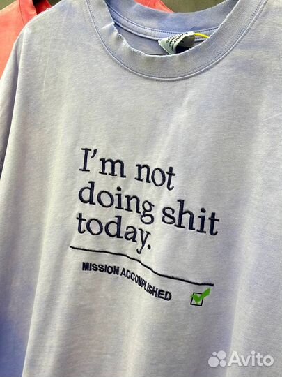 Футболка vetements reincarnation oversize