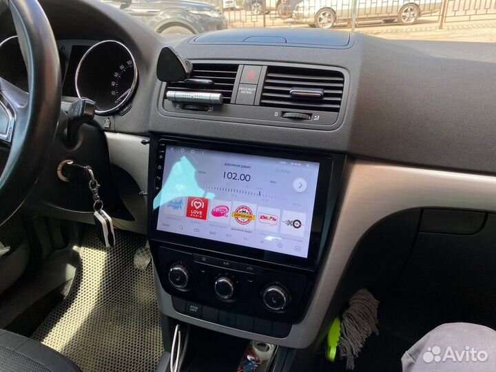 Android магнитола Skoda Yeti 2009-2018, есть Teyes