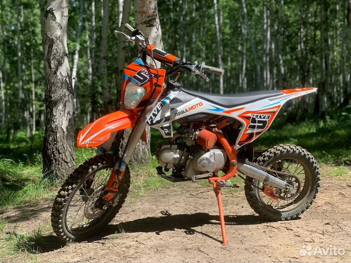Питбайк Regulmoto Five оранжевый