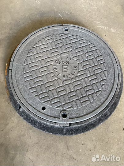 Люк канализационный легкий тип Л(А30) -К 2-60