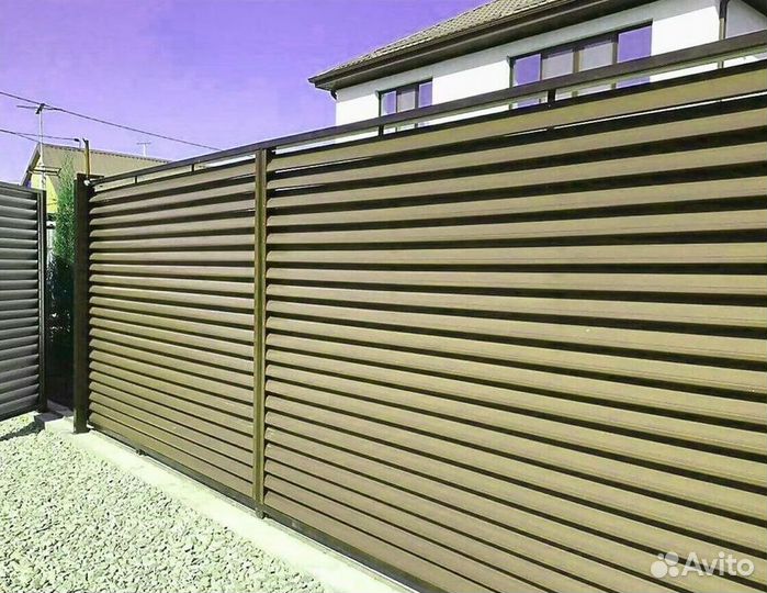 Заборы жалюзи со склада