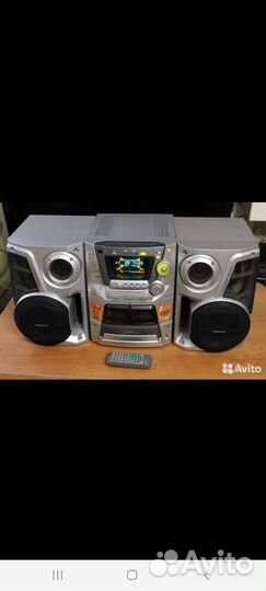 Музыкальный центр panasonic sa ak 52