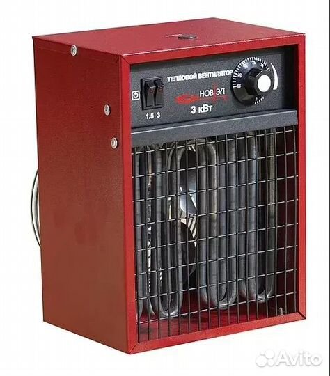 Тепловентилятор новэл