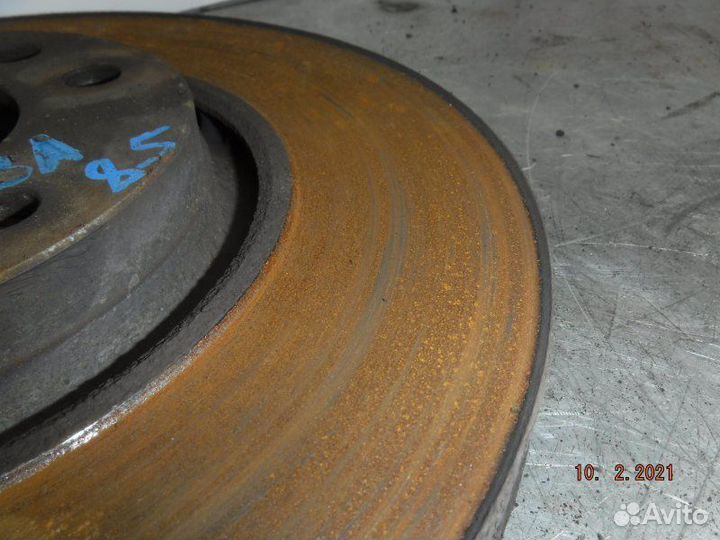 Тормозной диск передний правый Opel Meriva A14NET