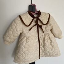 Пальто для девочки 80-86