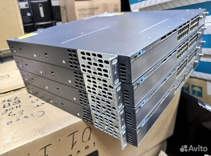 Коммутатор Cisco WS-C3750X-24T-S