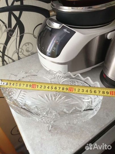 Ваза хрустальная