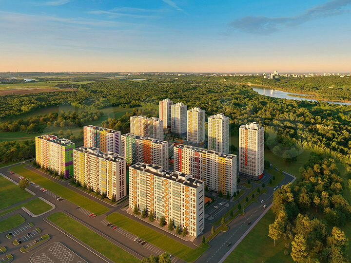 2-к. квартира, 55,9 м², 5/25 эт.