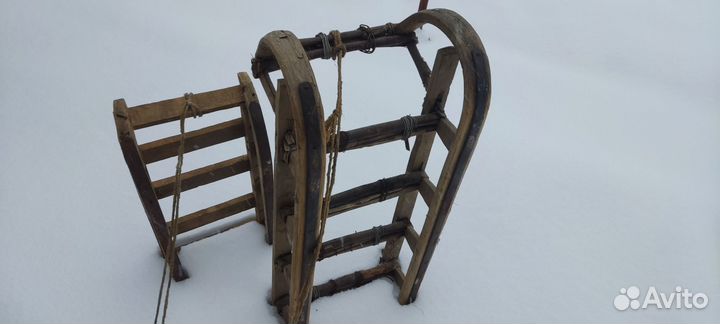 Продам сани старинные для интерьера