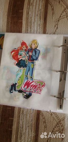 Альбом с наклейками Winx и другими