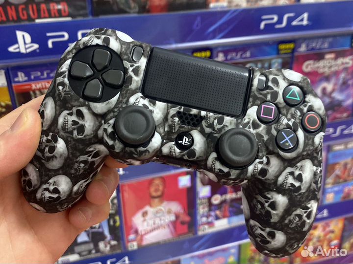 Силиконовые чехла для геймпада Sony PS4